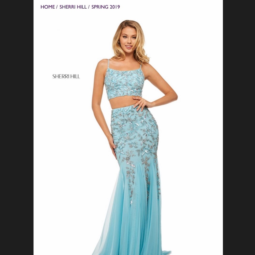 Sherri Hill Prom dress 52808 (pink)⭐️ - Picture 6 of 6